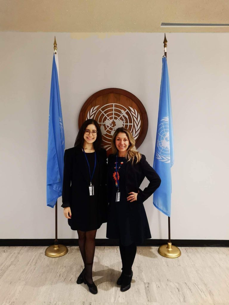 Inès Benadda, V.P. OIDN et Yenny Vega Cardenas, Présidente OIDN.